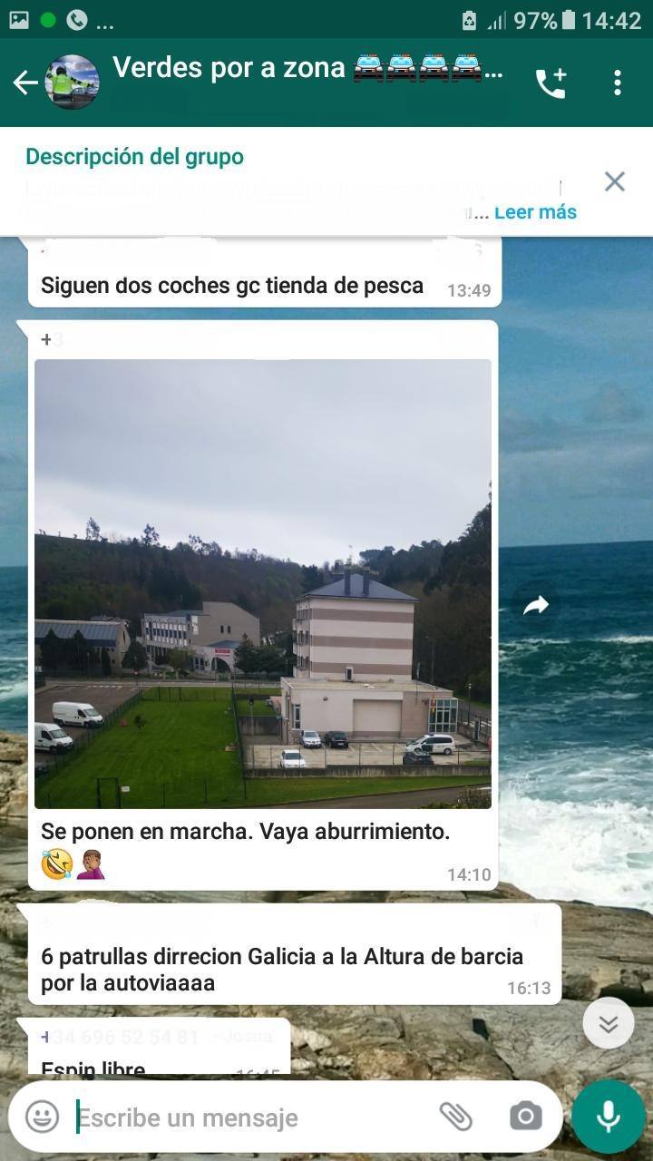 La Guardia Civil sanciona a 18 personas que pertenecían a dos grupos 'Verdes por la Zona' y 'Social Coaña' para eludir controles durante el estado de alarma por el coronavirus 
