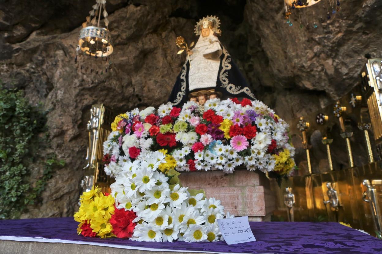 La virgen de Covadonga. 