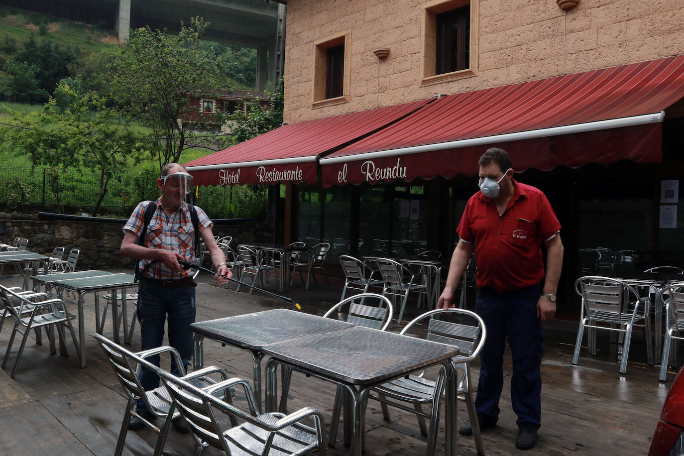 En la fase 1 las terrazas podrán abrir con una capacidad máxima del 50% respecto a su aforo habitual