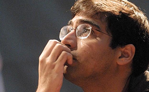 El pentacampeón mundial Viswanathan Ánand. 