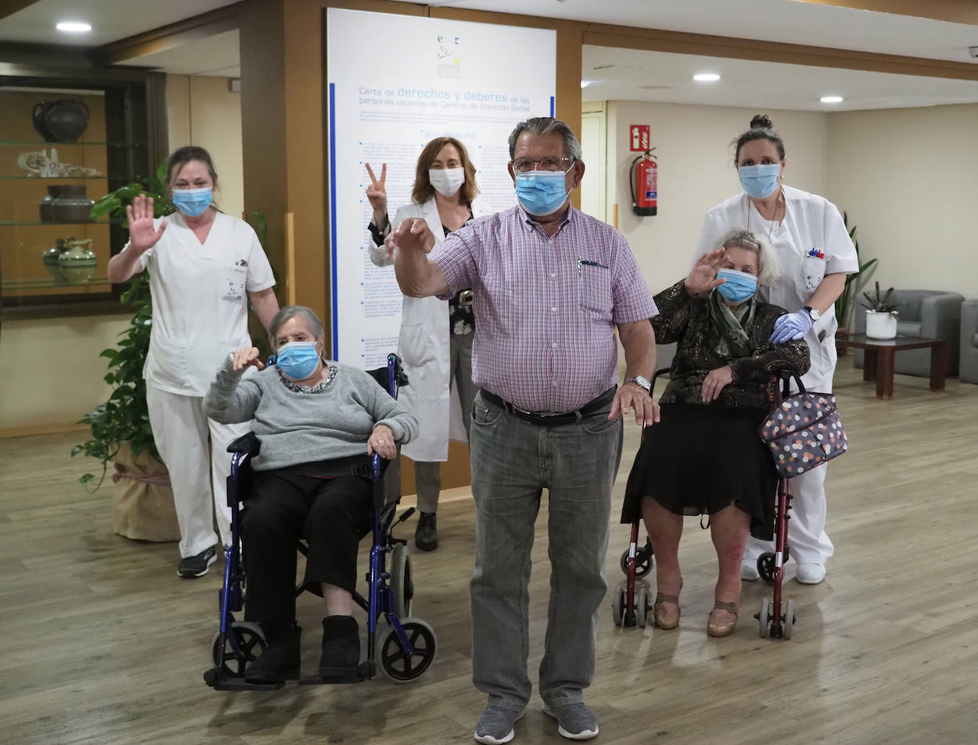 05 de mayo. Gijón | La residencia Mixta de Gijón, la mayor de Asturias, ha logrado resistir hasta ahora sin un solo contagio de COVID-19.