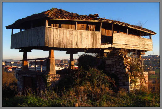 La panera de San Lázaro de Paniceres, ya derruida.