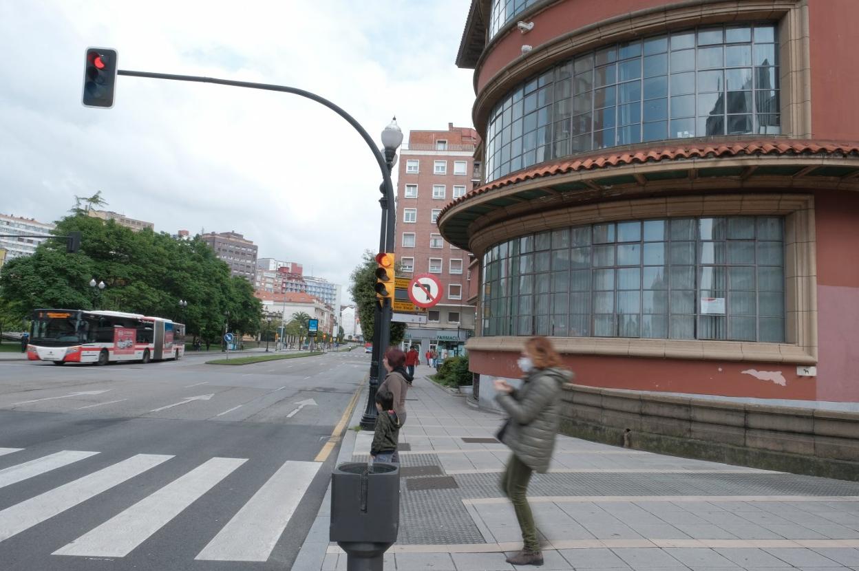 Ubicación que se baraja para la estación de la plaza de Europa entre el Museo Piñole y la Casa Rosada. 