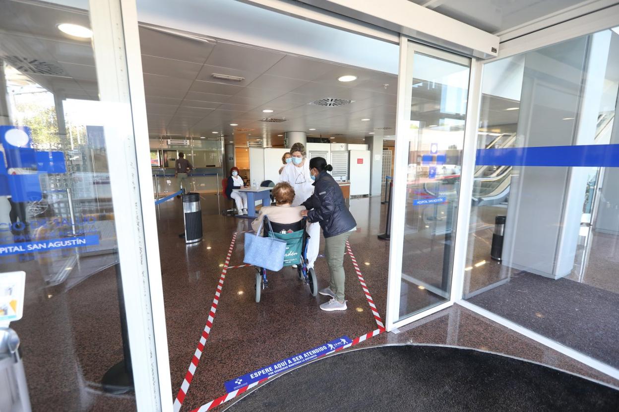 Avilés. Todas las zonas están marcadas para facilitar la movilidad. 