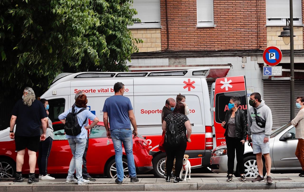 Una mujer, I. C. M., resultó herida | Presentaba síntomas de intoxicación por inhalación de humo