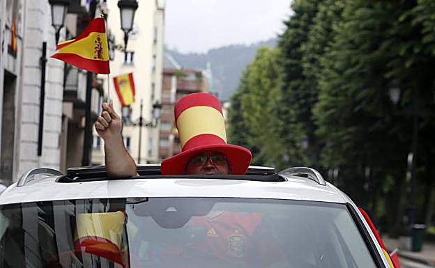 Imagen. Las imágenes de la manifestación. 