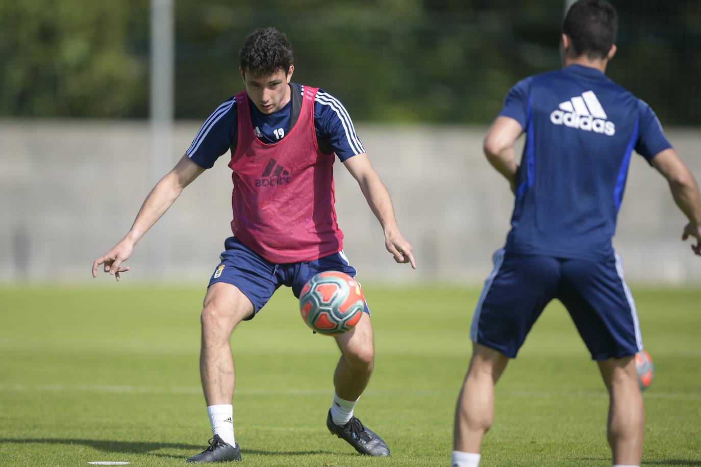 Fotos: Entrenamiento del Real Oviedo (25-5-20)