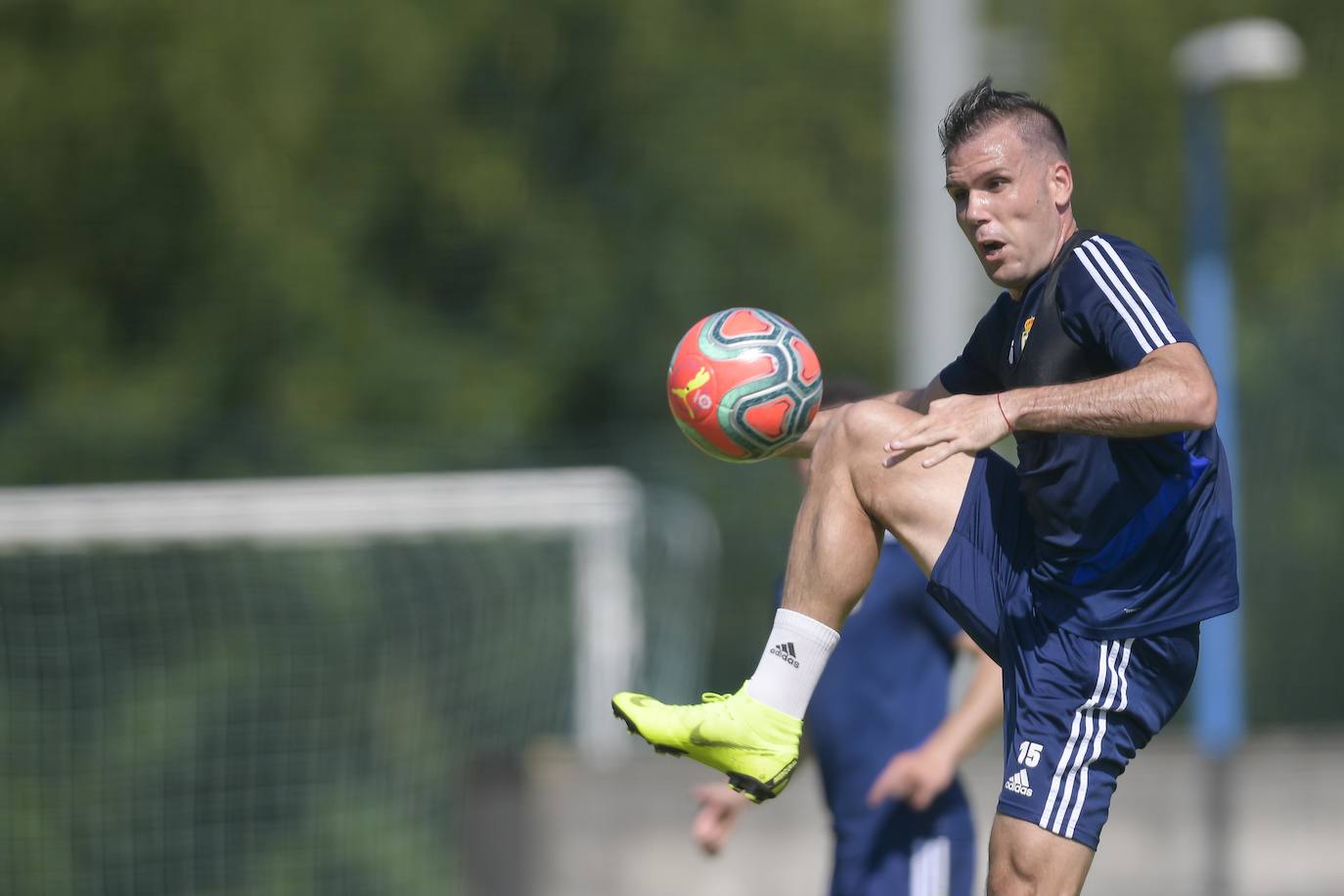 Fotos: Entrenamiento del Real Oviedo (25-5-20)