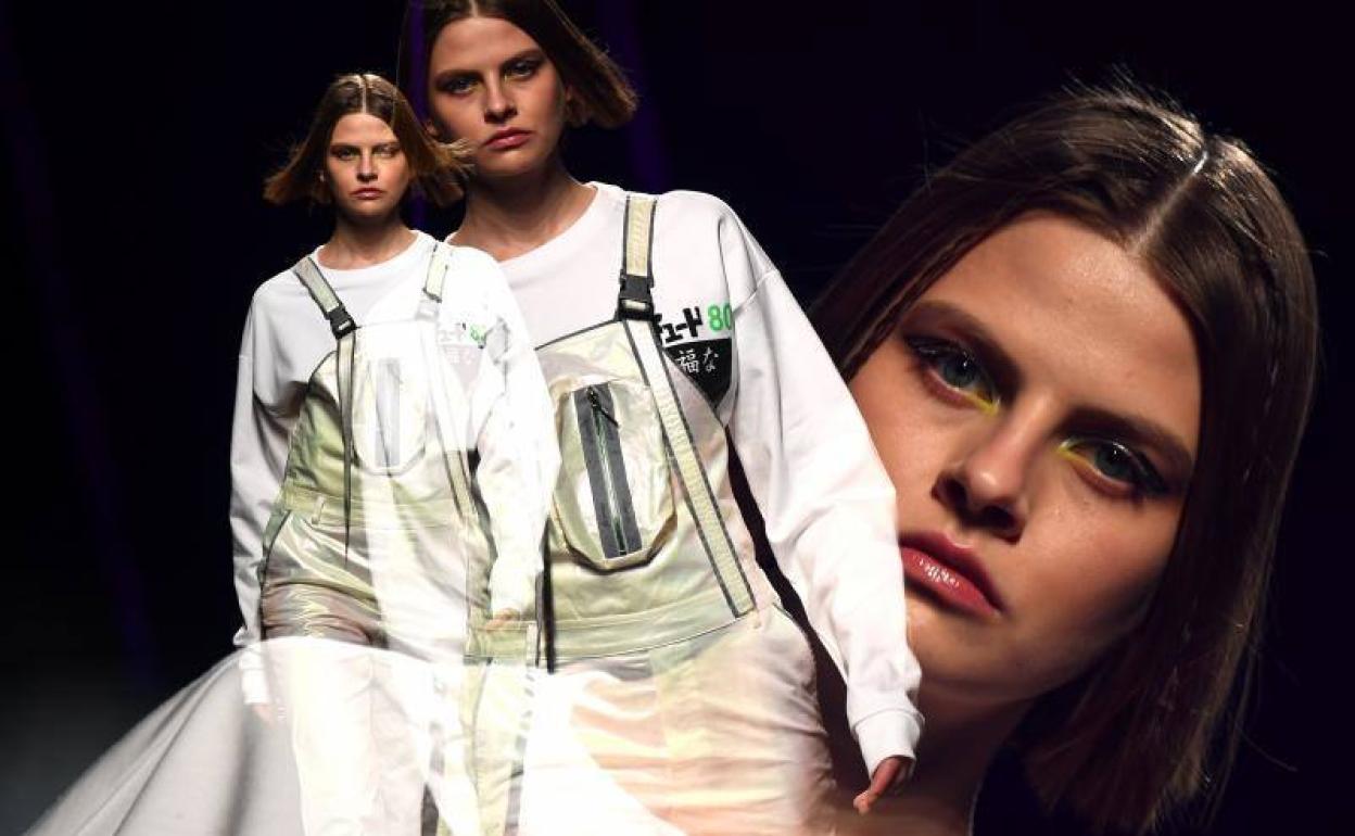 Desfile de Custo Barcelona en la Mercedes-Benz Fashion Week de Madrid.