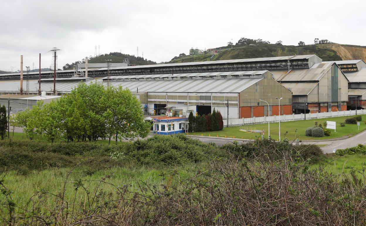 La factoría de la antigua Alcoa en Avilés