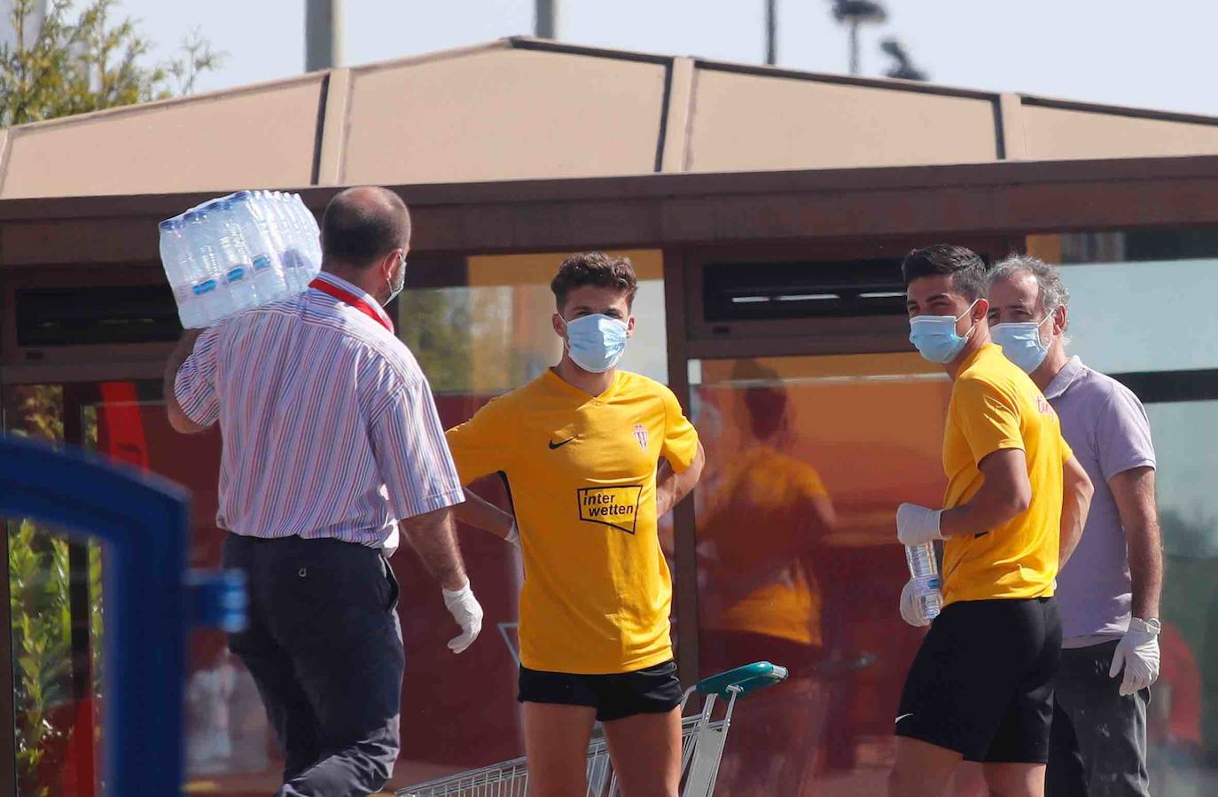 Fotos: Entrenamiento del Sporting (30-05-2020)