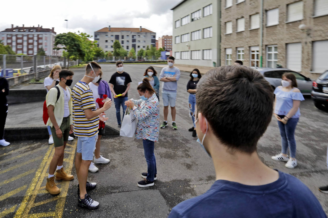 Alumnos del Padre Feijóo