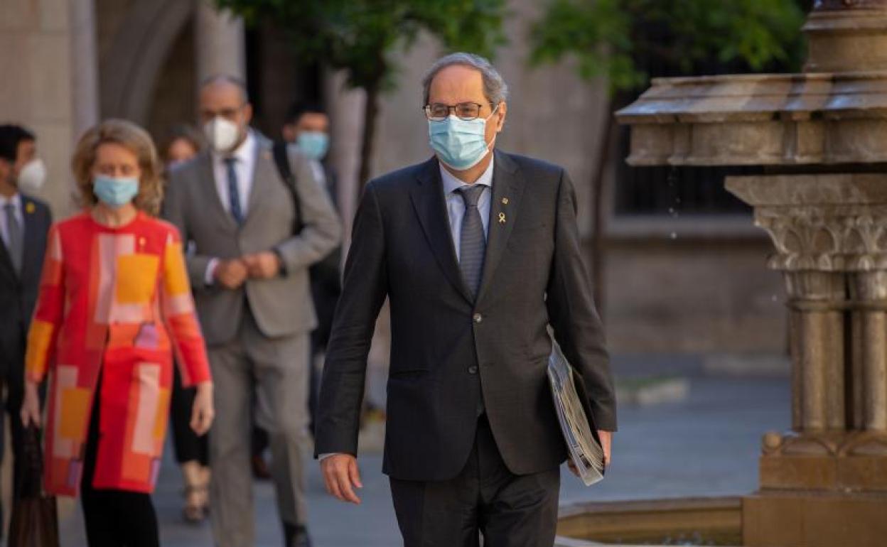 Quim Torra, presidente de la Generalitat