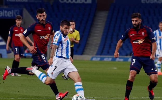 Osasuna corta la racha de la Real Sociedad