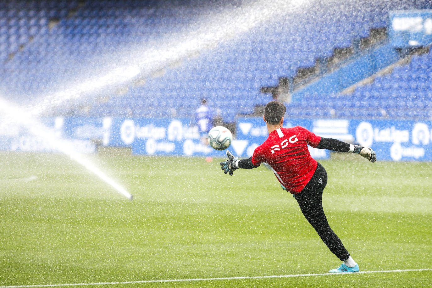 Fotos: Dépor-Sporting, en imágenes