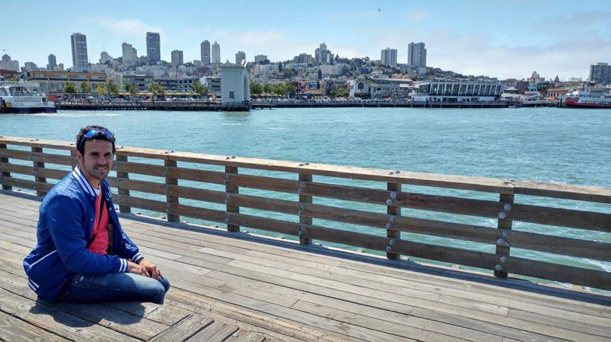 El profesor pixueto, David Carragal. 