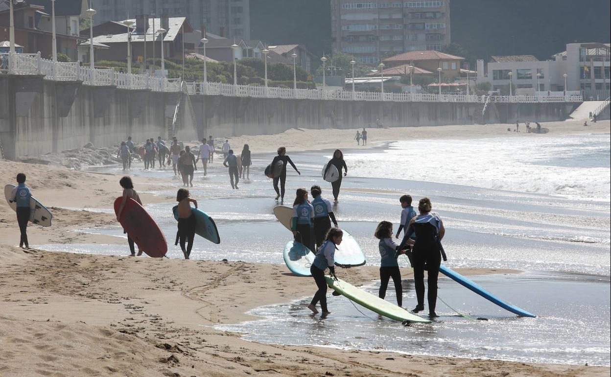 Así será el uso de playas y piscinas en Asturias