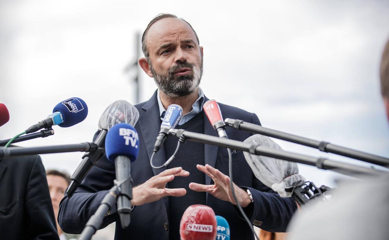 Edouard Philippe, primer ministro y candidato a la alcaldía de Le Havre.