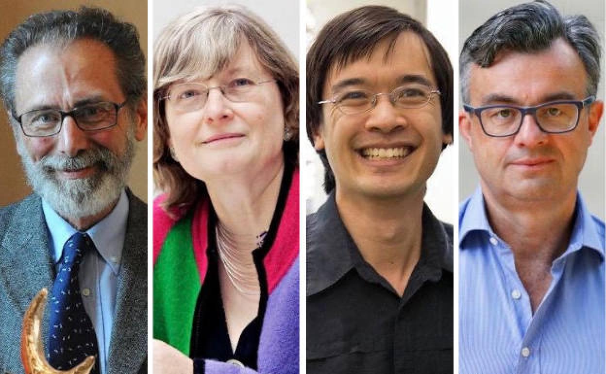 Yves Meyer, Ingrid Daubechies, Terence Tao y Emmanuel Candès, galardonados con el Premio Princesa de Asturias de Investigación Científica y Técnica 2020.