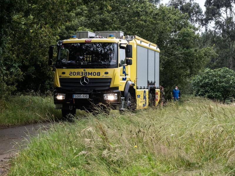 Fotos: Fallece un trabajador de la madera en Cancienes