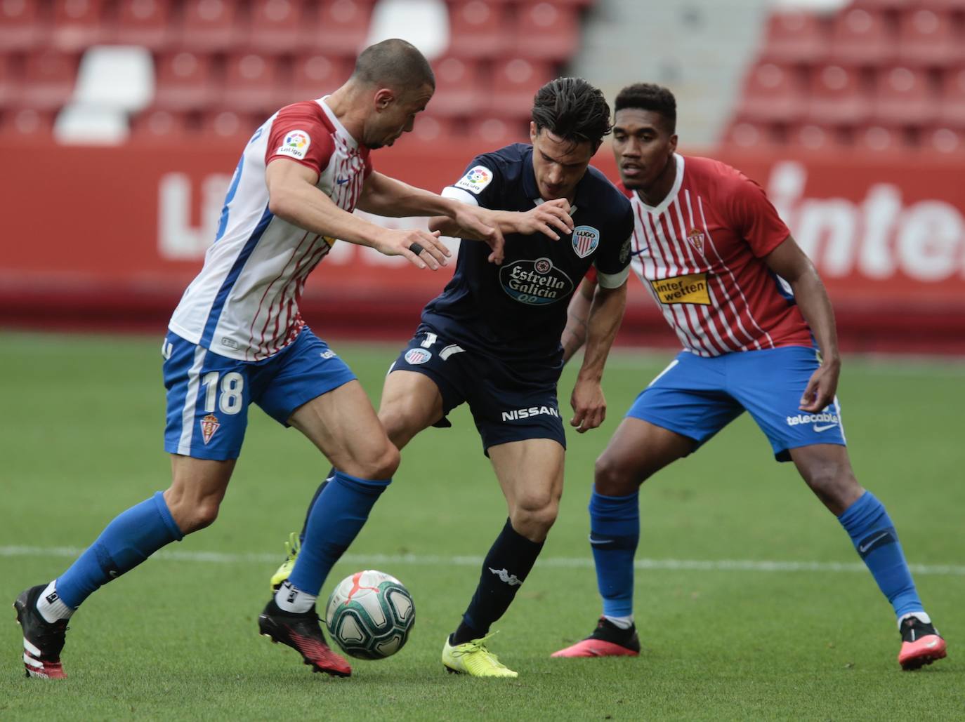 Fotos: Las imágenes del Sporting - Lugo