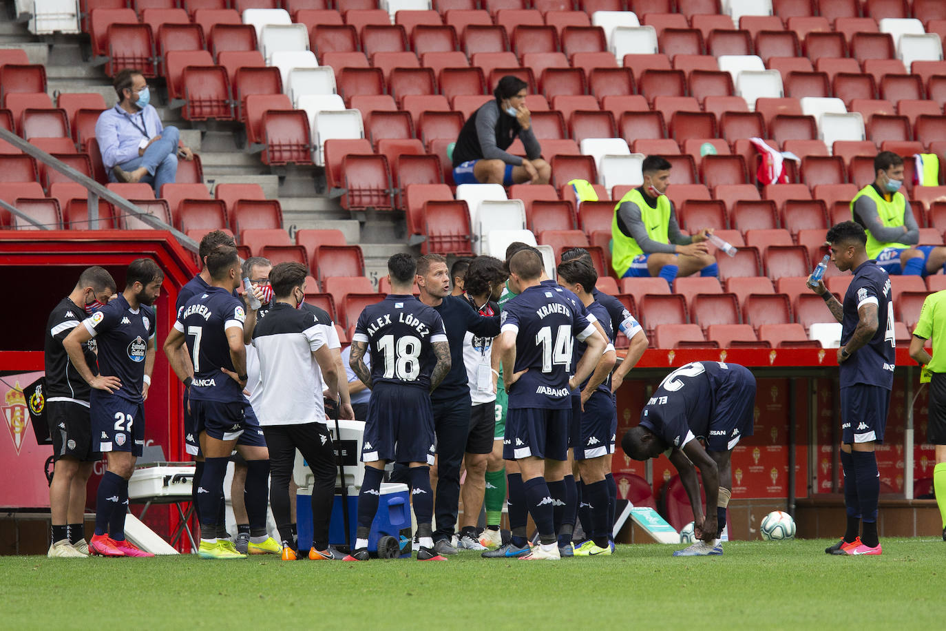 Fotos: Las imágenes del Sporting - Lugo