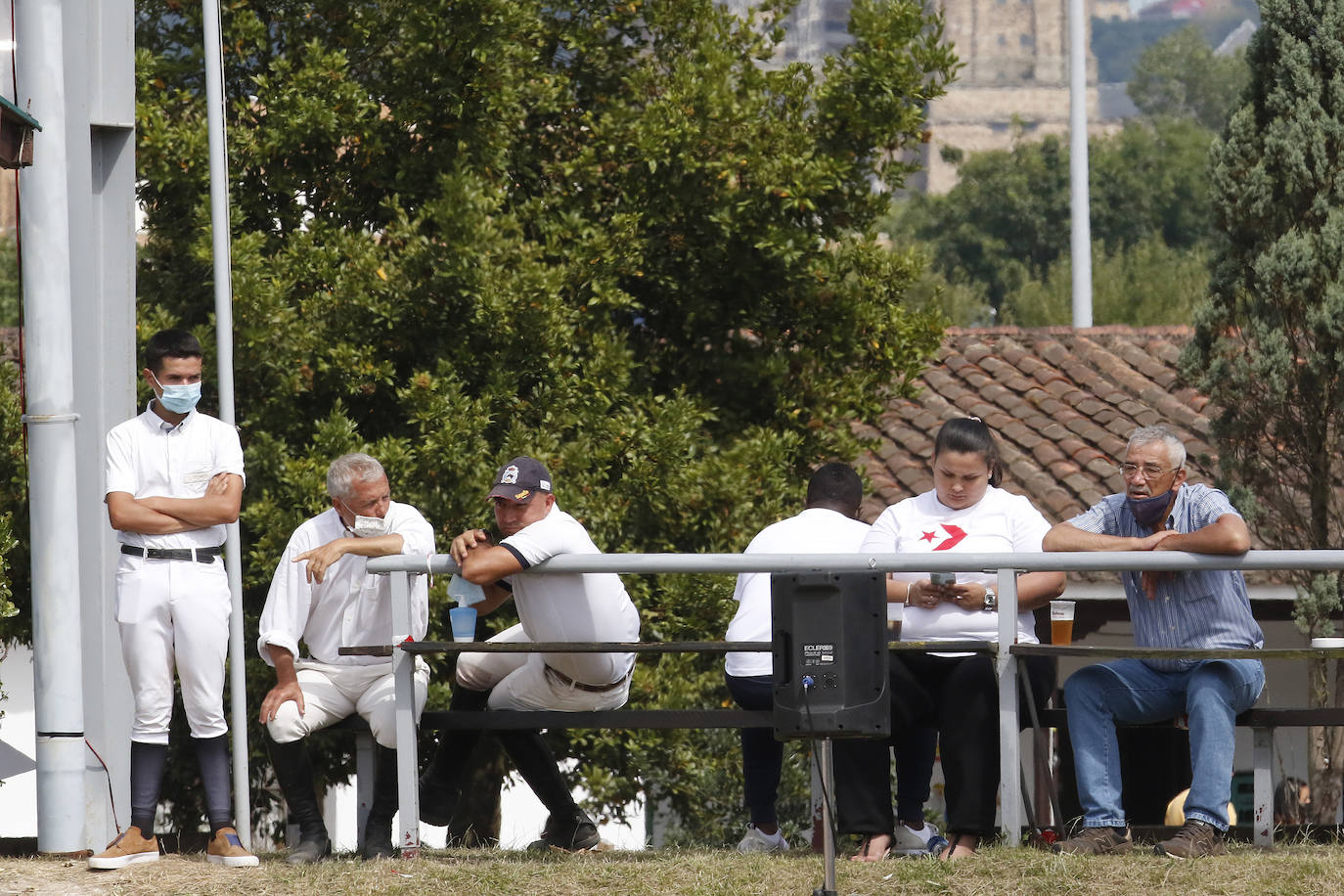 Las pruebas comenzaron el domingo a las nueve menos cuartos de la mañana y se coronan con la disputa del Gran Premio sobre 1,40. 