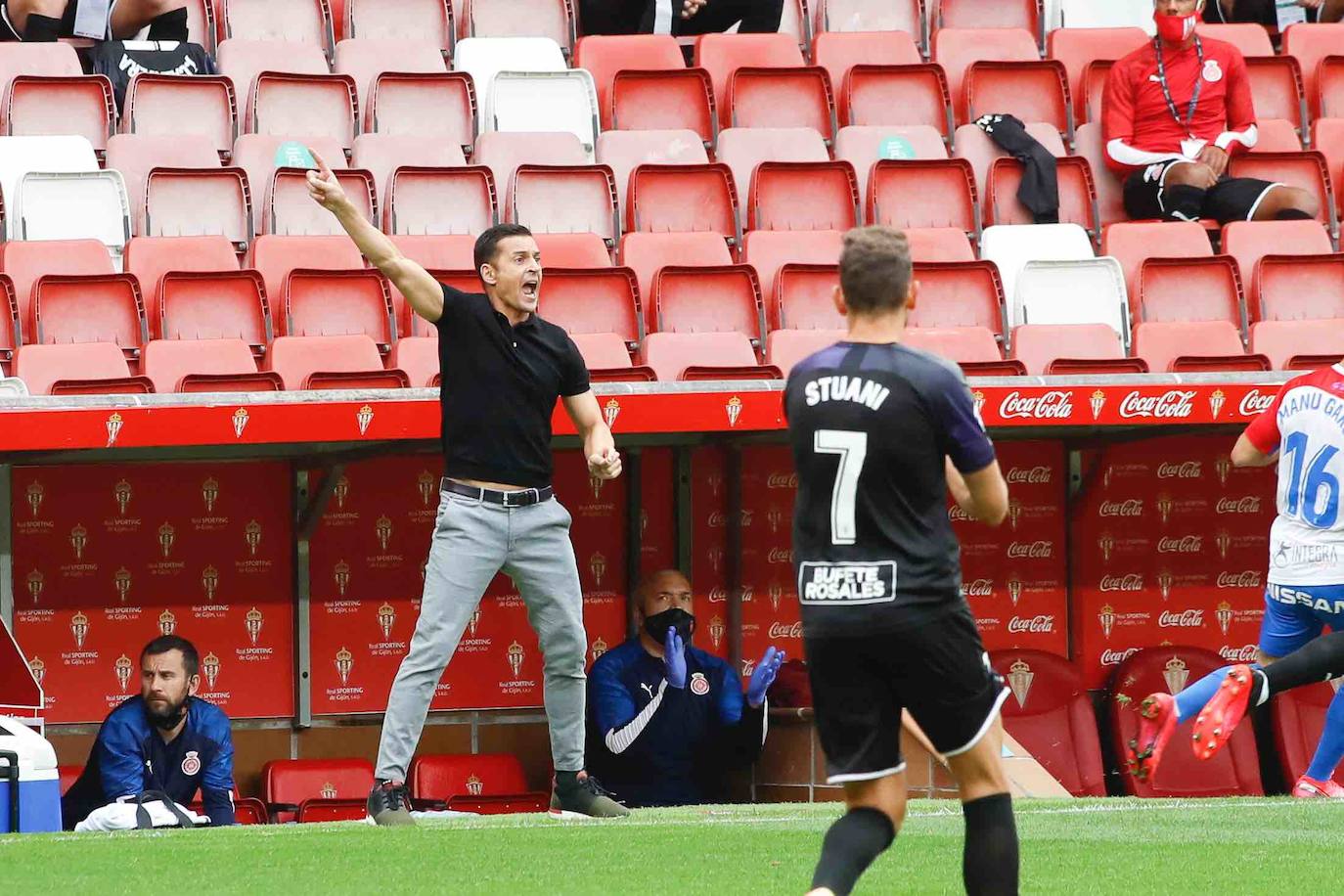 Fotos: Sporting 0-0 Girona, en imágenes