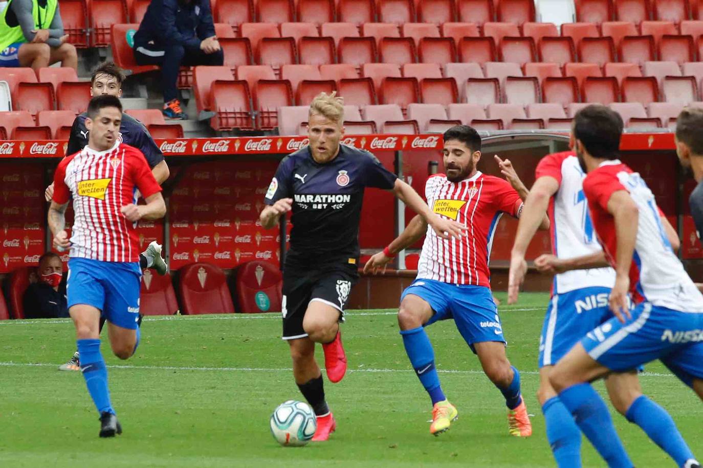 Fotos: Sporting 0-0 Girona, en imágenes