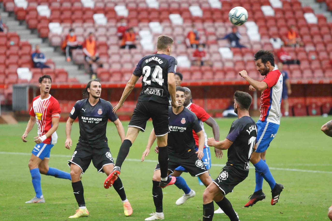 Fotos: Sporting 0-0 Girona, en imágenes