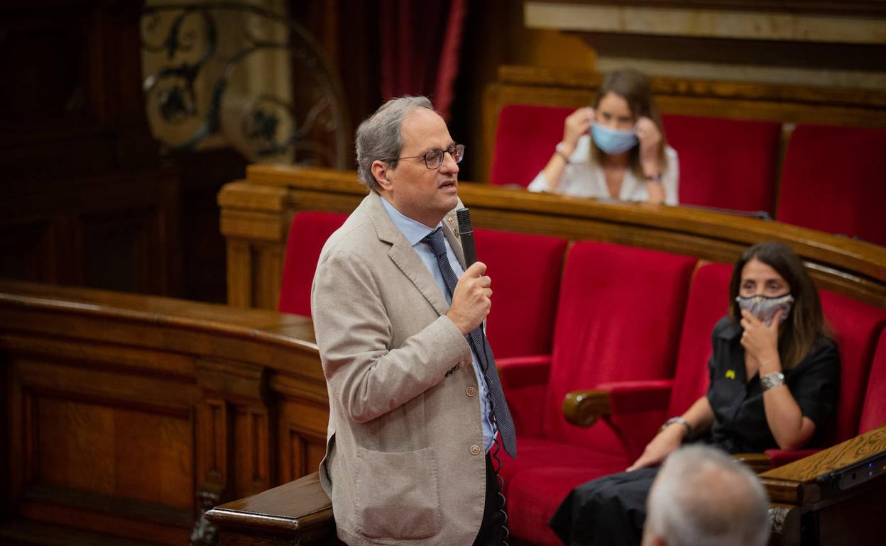 Quim Torra, presidente de la Generalitat. 