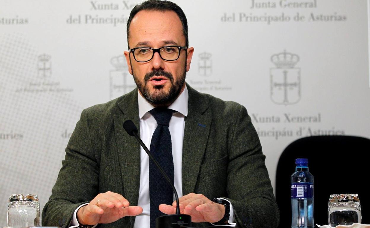 Ignacio Blanco, portavoz de Vox en la Junta General de Asturias.