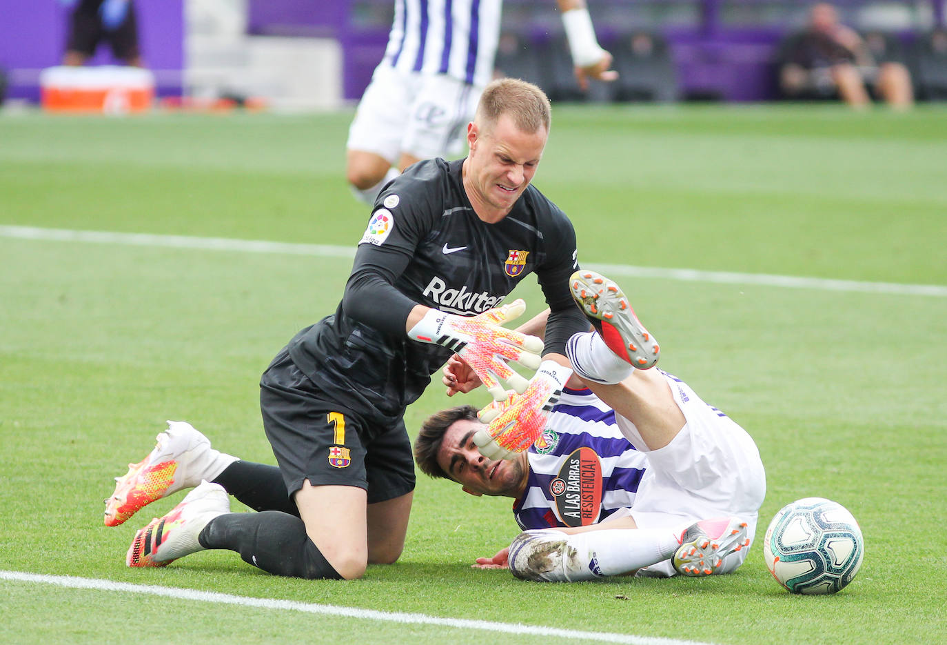 Fotos: Las mejores imágenes del Valladolid-Barcelona