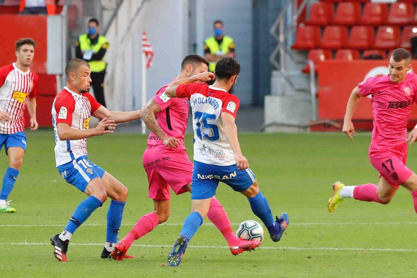 Apura sus opciones de 'play off' con una gran victoria ante el Málaga