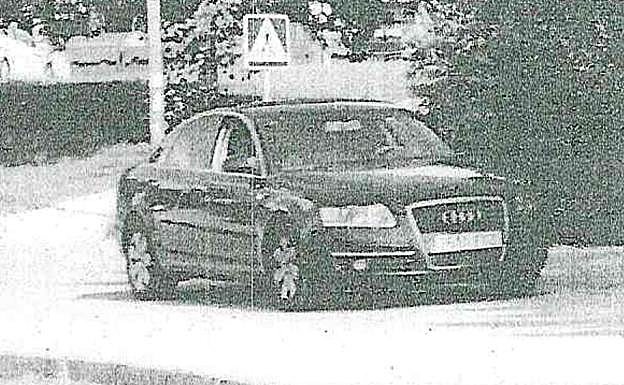 El Audi A6 que los agentes tenían vigilado cuando lo compró I. M. A. 