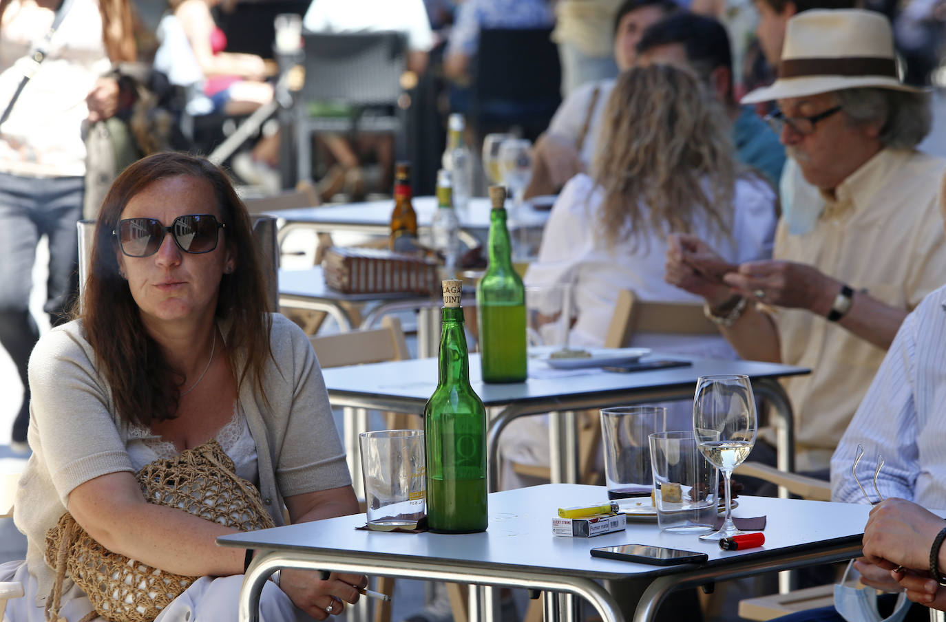 La región registra temperaturas que rozan los 30 grados en el interior mientras que en la costa se sobrepasan los 25 en muchos puntos. 
