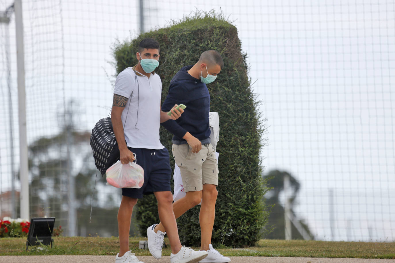 La marcha de Djukic coincidió, este martes, con la presencia de jugadores en Mareo, quienes recogieron sus pertenencias antes de iniciar las vacaciones.