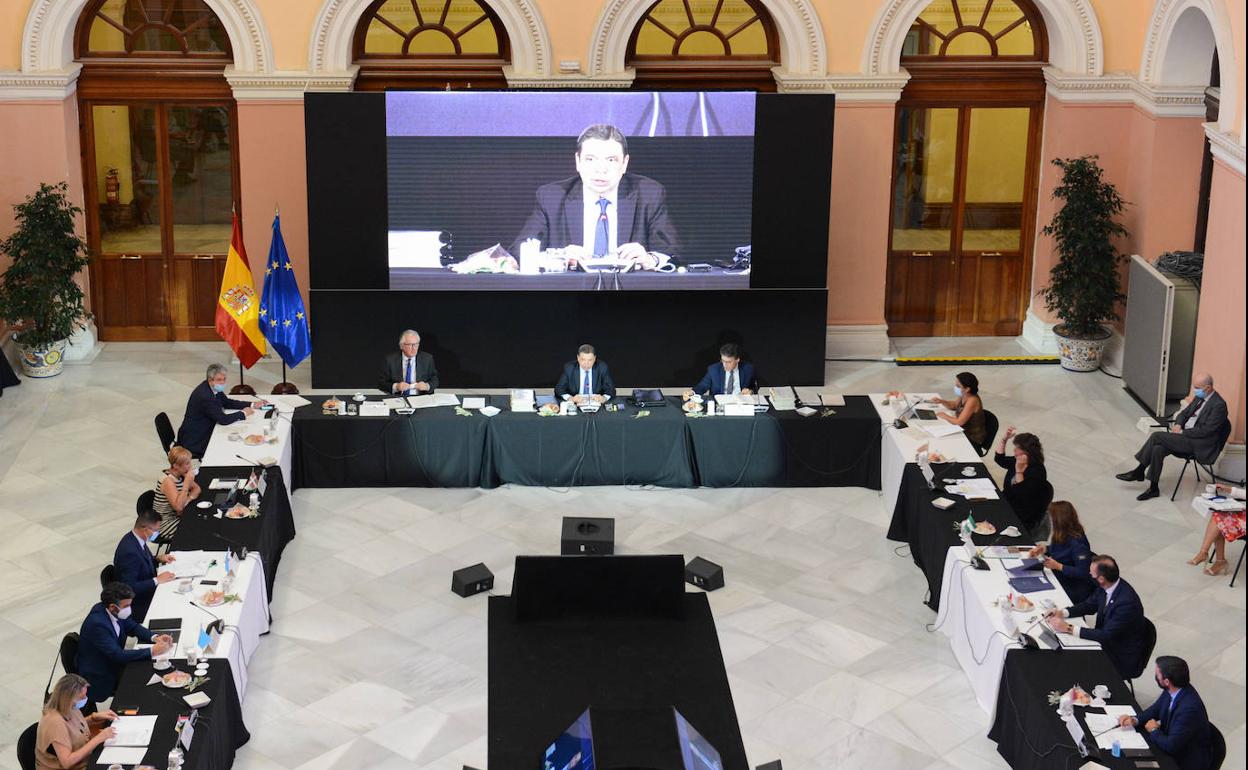 Un instante de la Conferencia Sectorial de Agricultura y Desarrollo Rural. 