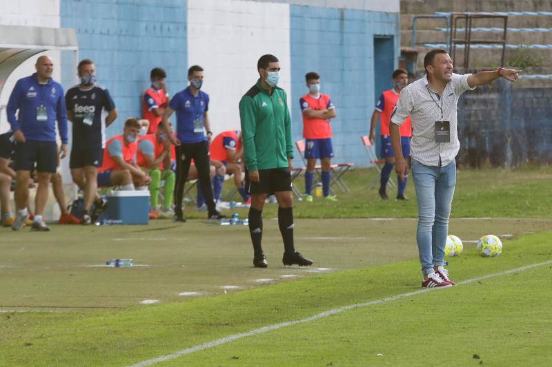 El conjunto ovetense se impuso este sábado en el Suárez Puerta al Caudal por 2-0, por lo que jugará la próxima campaña en la tercera categoría del fútbol español.