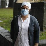 Victoria Cuesta, personal de servicios del Hospital Valle del Nalón 