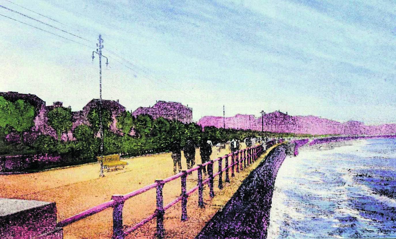 El paseo marítimo gijonés, que este verano volverá a sufrir cambios en detrimento del tráfico rodado, ha experimentado numerosas transformaciones a lo largo de su historia. Estas imágenes te muestran cómo ha sido. ¿Has vivido alguna de estas épocas?