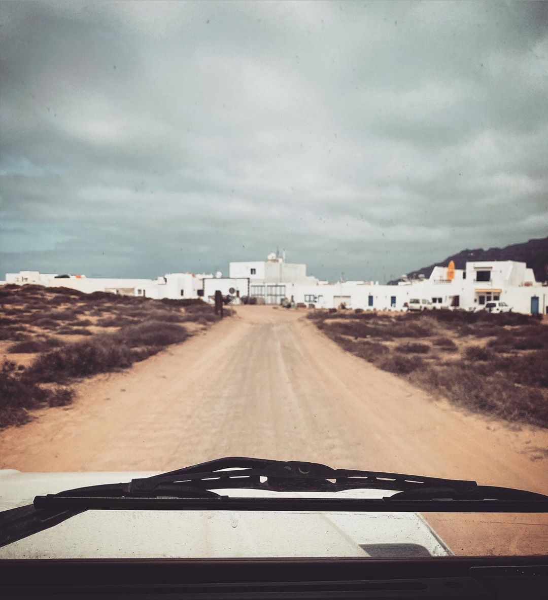 Jon Kortajarena ha estado en La Graciosa.