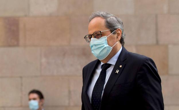 El president de la Generalitat Quim Torra