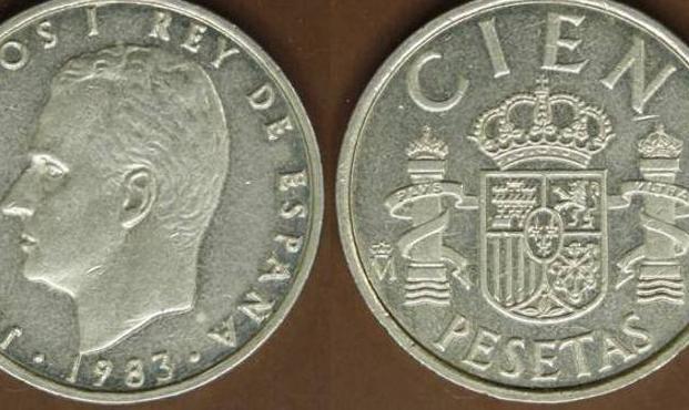 Moneda de cien pesetas