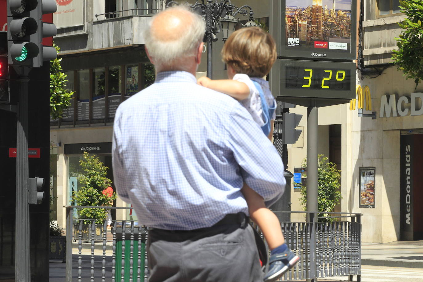 Los termómetros se han disparado por encima de los 30º