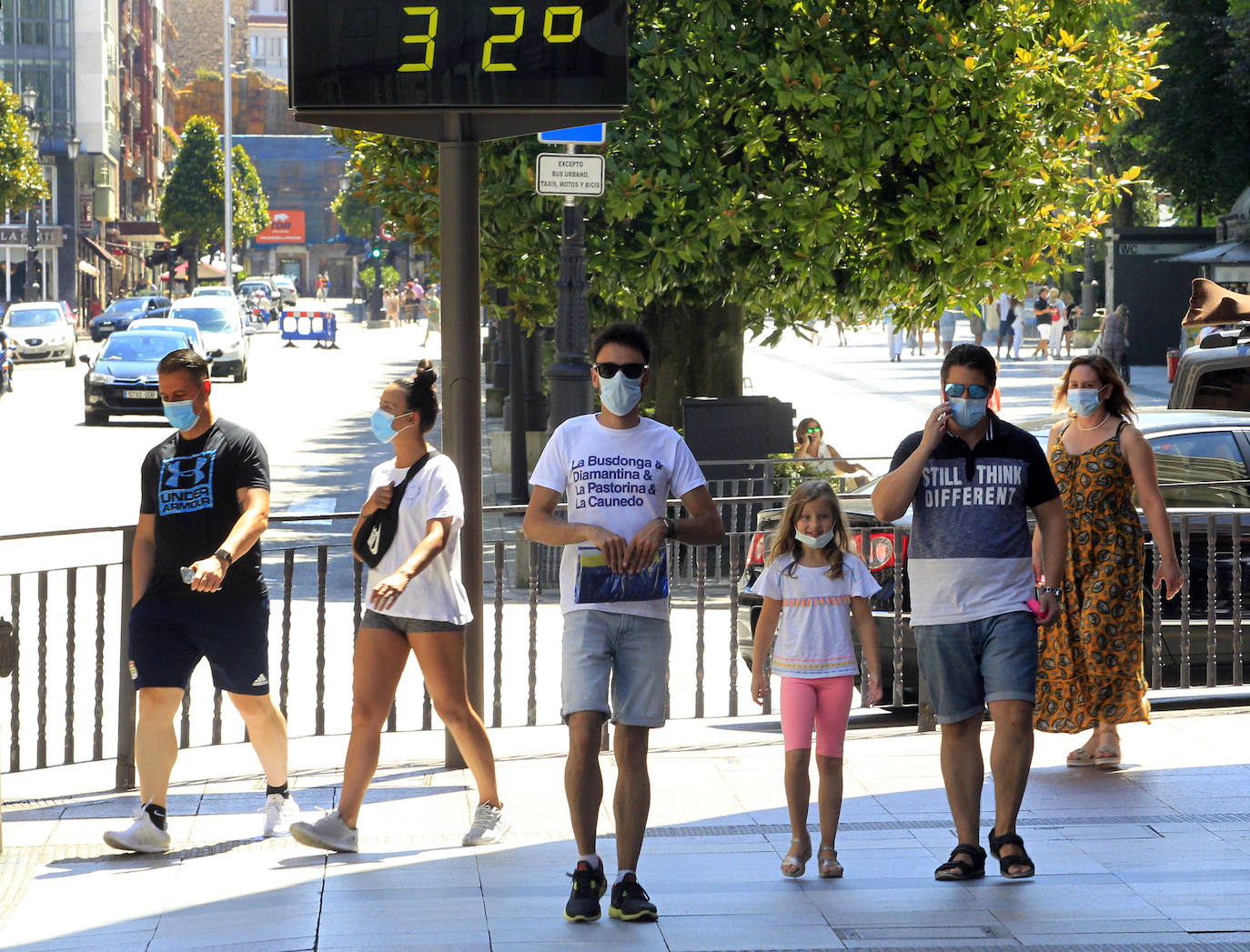 Los termómetros se han disparado por encima de los 30º