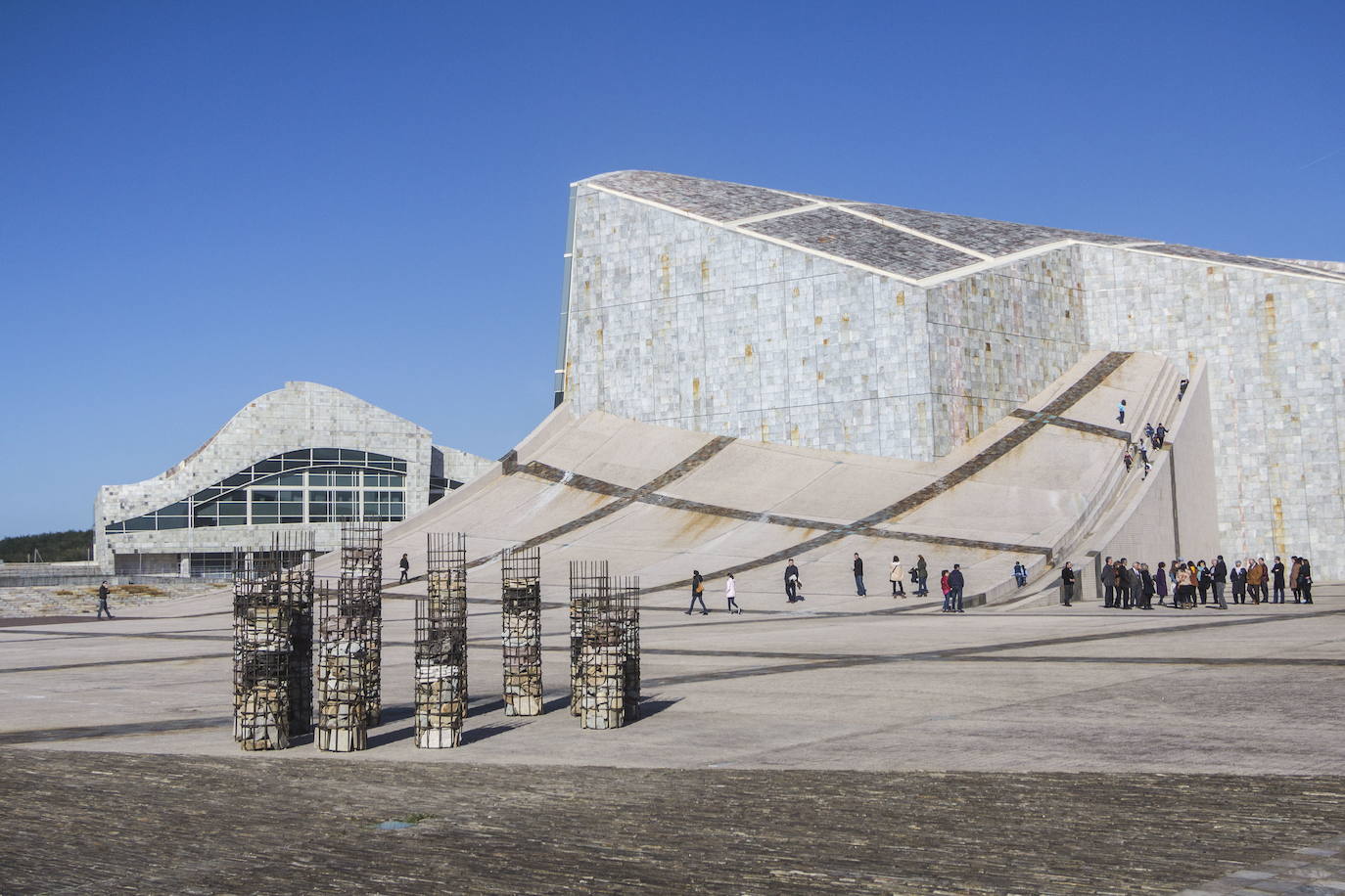 Ciudad de la Cultura de Galicia, en Santiago de Compostela. 