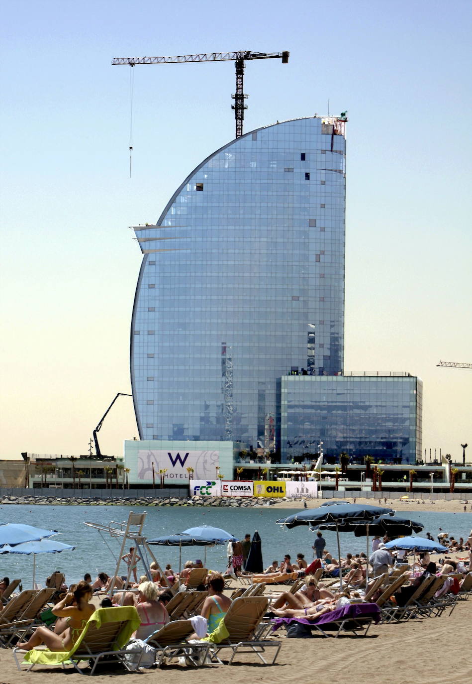 W Hotel de Barcelona. 