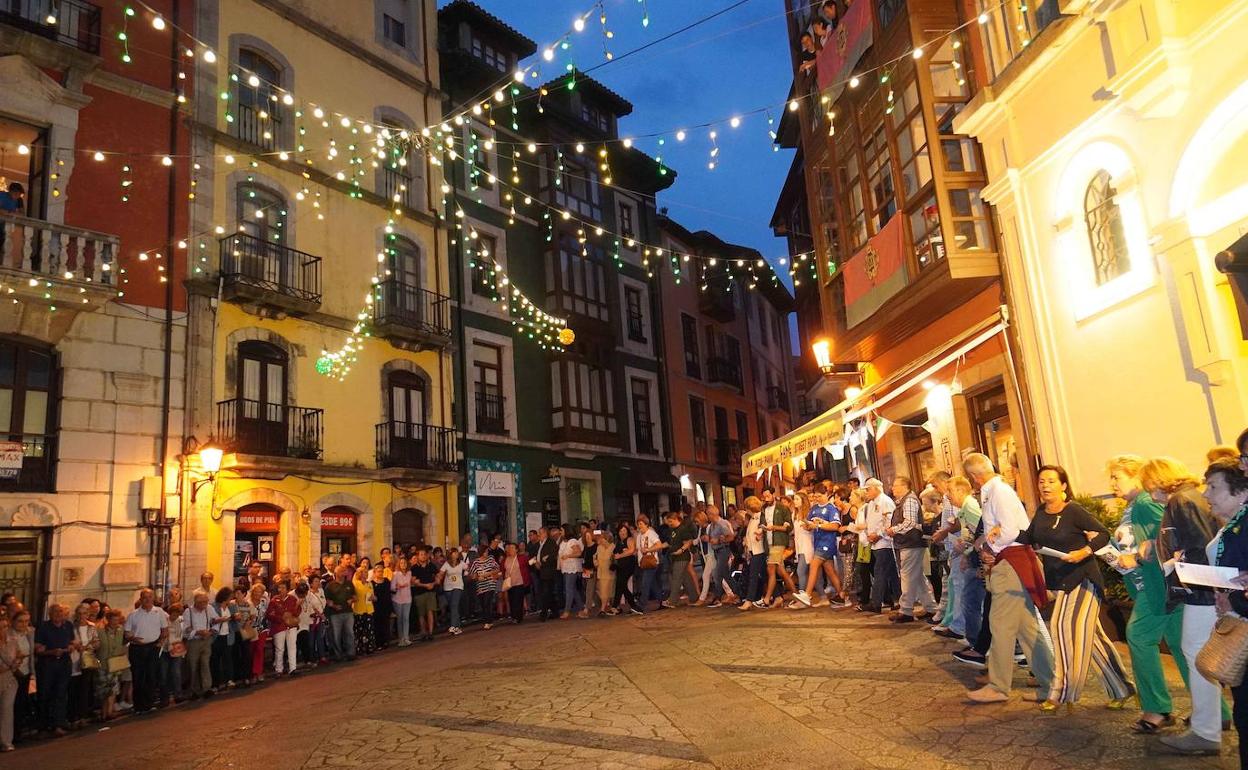 Fiestas de San Roque, en Llanes, el año pasado.