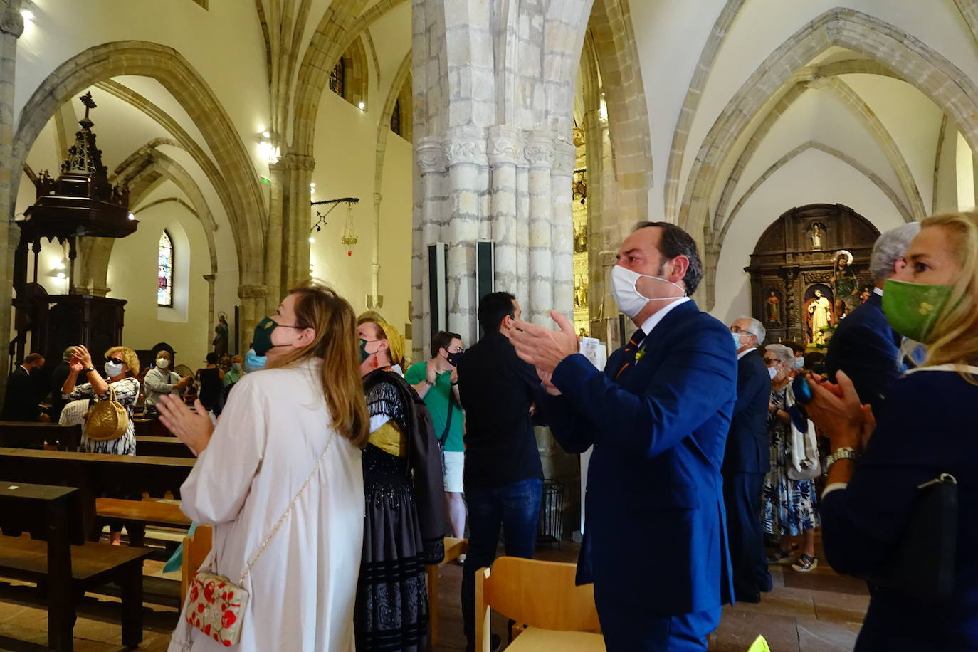 Llanes celebró unas atípicas fiestas de San Roque este año por la pandemia del coronavirus